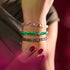 Electric Charcoal Prisma x Bracelet fil rouge